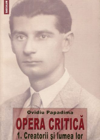 opera critica – O. Papadima